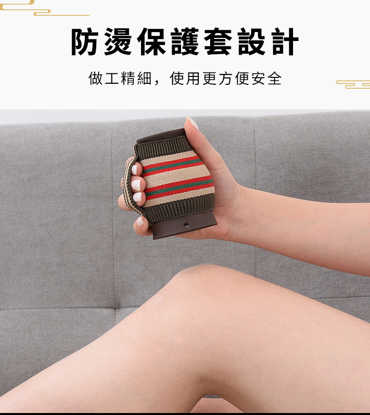 多功能熏蒸紫砂艾灸罐,艾灸/刮痧/熨燙三合一,中空儲熱,放心艾灸,適用於全身!